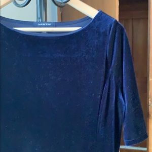 A-line velvet dress worn once.